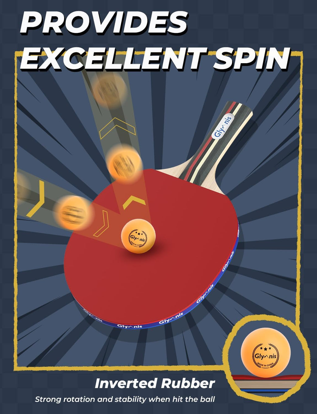 Portable Table Tennis Paddle & Net Set